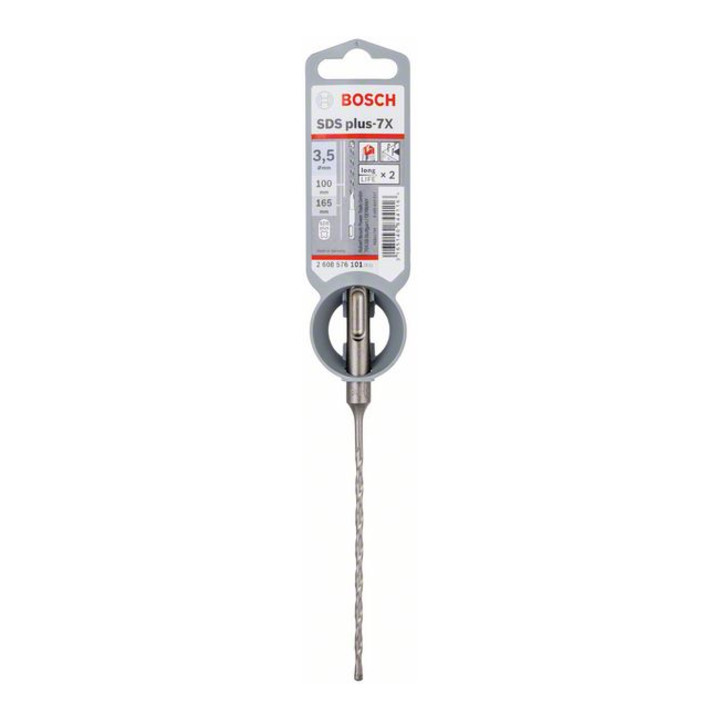 Bosch Hammerbohrer SDS plus-7X 3,5 x 100 x 165 mm