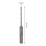 Bosch Hammerbohrer SDS plus-7X 3,5 x 50 x 115 mm-1