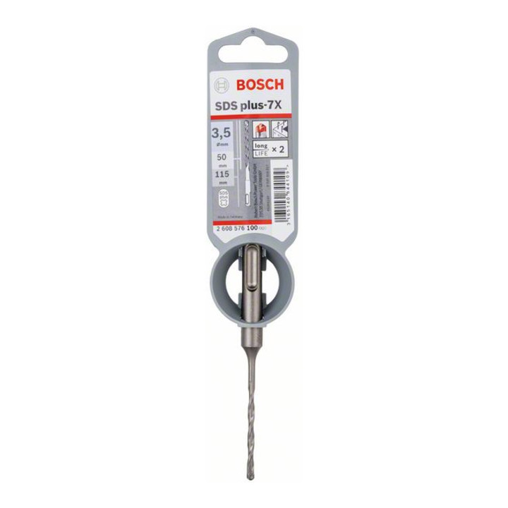 Bosch Hammerbohrer SDS plus-7X 3,5 x 50 x 115 mm