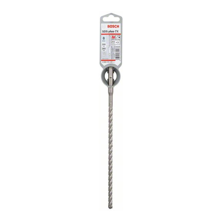 Bosch Hammerbohrer SDS plus-7X 8 x 200 x 265 mm