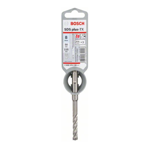 Bosch Hammerbohrer SDS plus-7X 8 x 50 x 115 mm