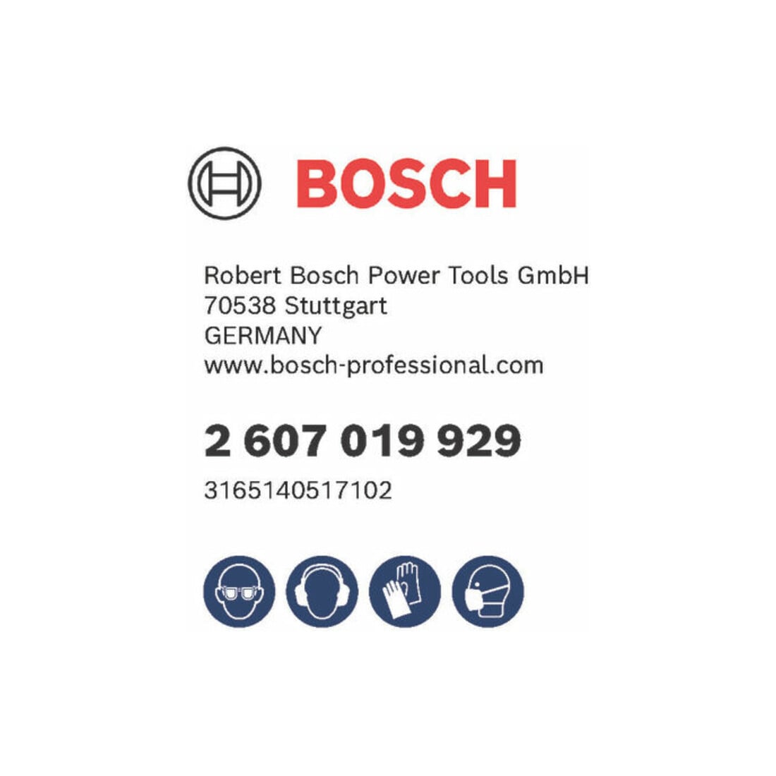 Bosch Hammerbohrer-Set SDS plus-5 Robust Line 5-teilig 5,5 - 10 mm