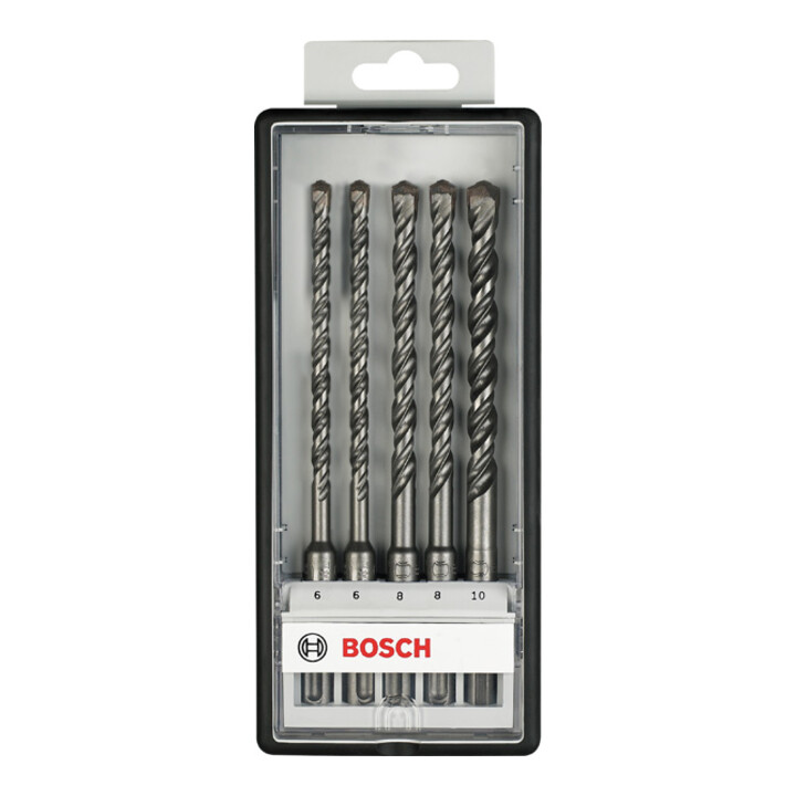 Bosch Hammerbohrer-Set SDS plus-5 Robust Line, 5-teilig, 6 - 10 mm