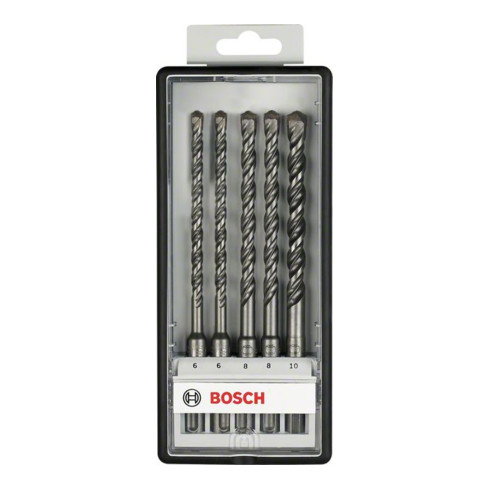 Bosch Hammerbohrer-Set SDS plus-5 Robust Line, 5-teilig, 6 - 10 mm