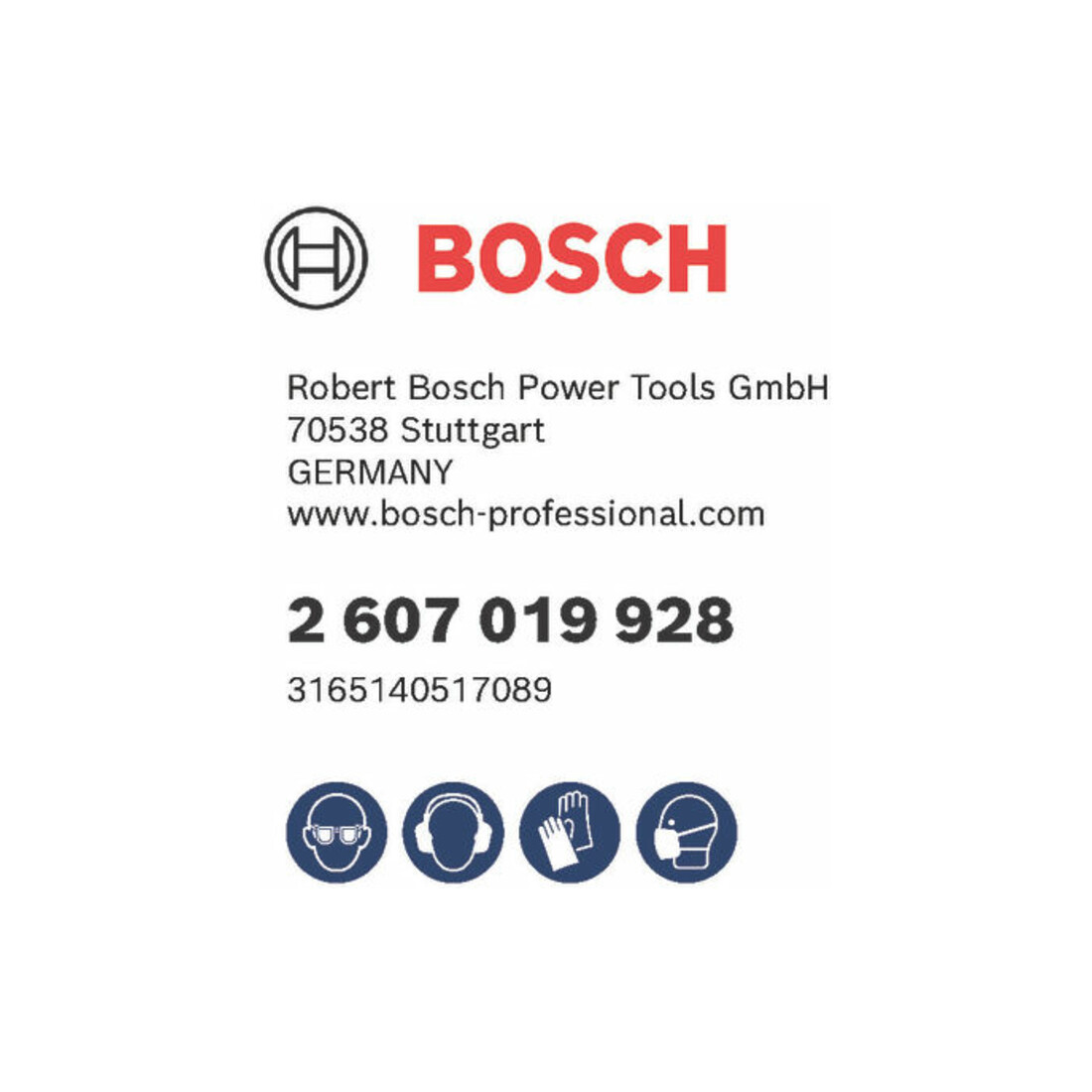 Bosch Hammerbohrer-Set SDS plus-5 Robust Line, 5-teilig, 6 - 10 mm