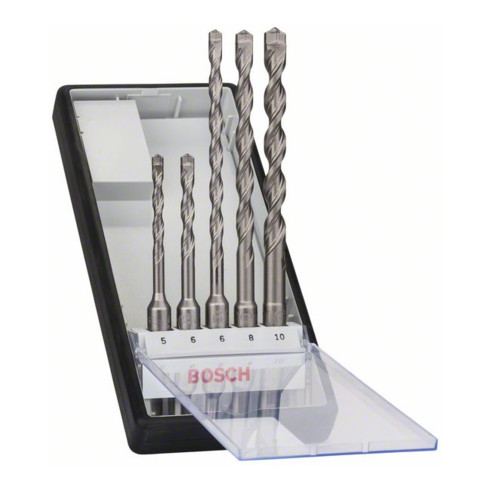 Bosch Hammerbohrer-Set SDS plus-7 Robust Line, 5-teilig, 5 - 10 mm