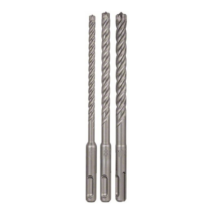 Bosch Hammerbohrer-Set SDS plus-7X 3-teilig 6, 8 10 mm