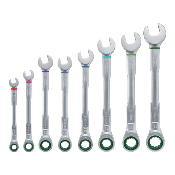 Bosch Handgereedschap ratelsleutelset 8-dlg.