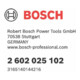 Bosch Handgriff für Schlagbohrmaschinen passend zu GBH PBH PSB-5