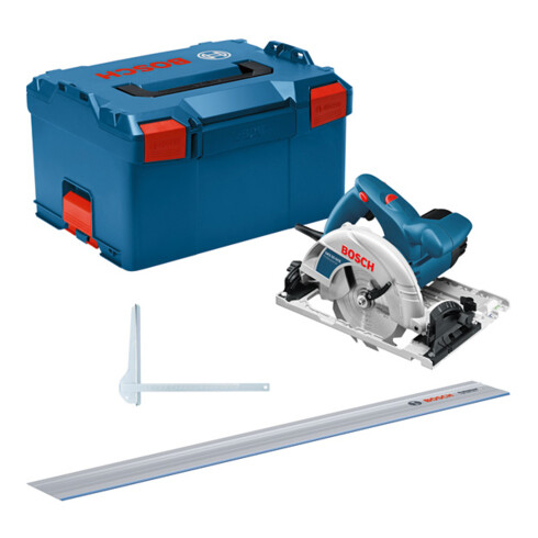Bosch Handkreissäge GKS 55+ GCE + FSN 1400