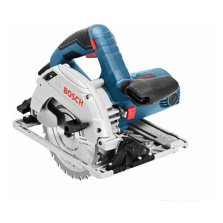 Bosch Handkreissäge GKS 55+ GCE mit L-BOXX und Führungsschiene FSN 1600