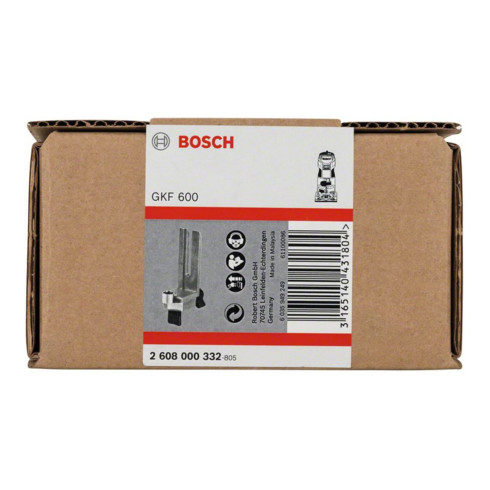 Bosch handleiding voor Bosch bovenfrees GKF 600 Professional