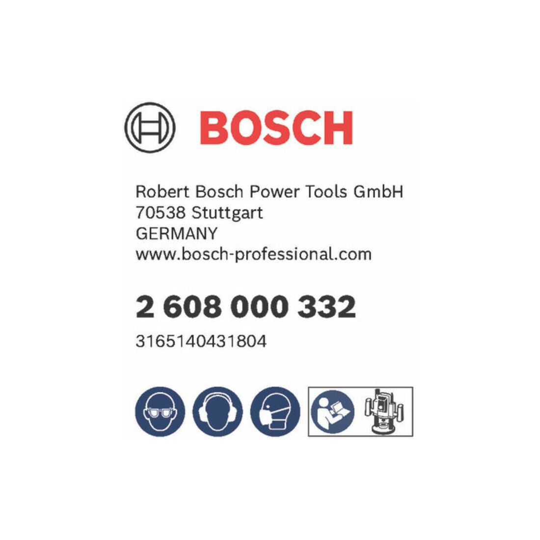 Bosch handleiding voor Bosch bovenfrees GKF 600 Professional