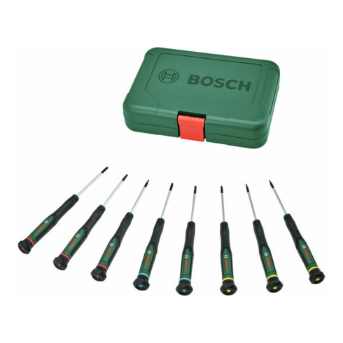 Bosch Handwerkzeuge - Präzisionsschraubendreher-Set, 8-tlg.