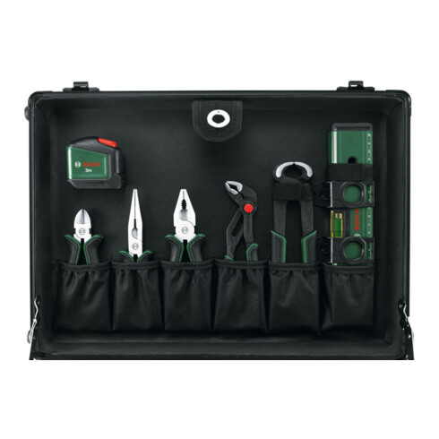 Bosch Handwerkzeuge Rollwerkzeugkoffer-Set 119-teilig