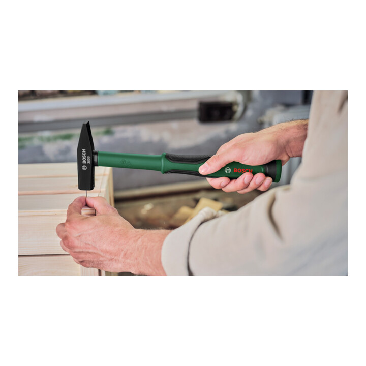Bosch Handwerkzeuge Schlosserhammer 300 g + weicher Stoßfänger