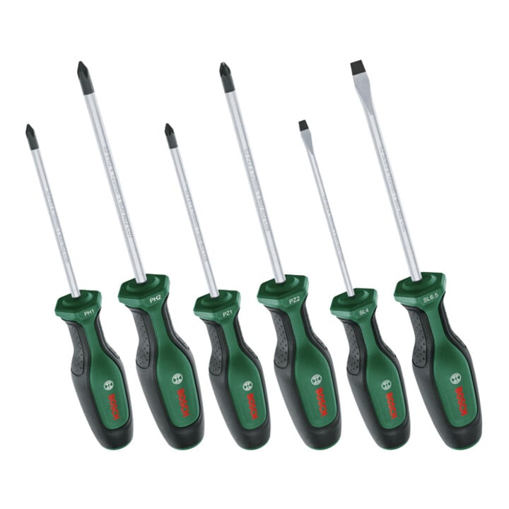 Bosch Handwerkzeuge Schraubendreher-Set, 6-tlg.