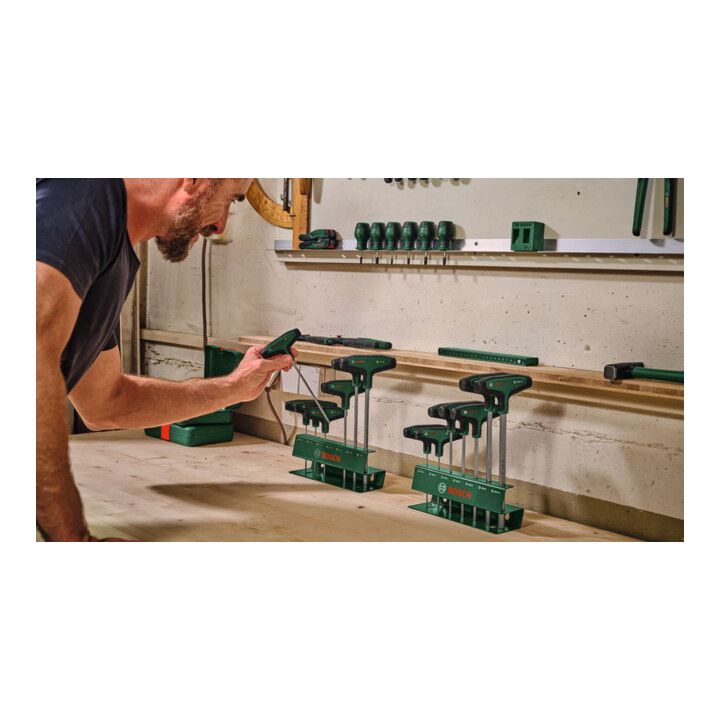 Bosch Handwerkzeuge Sechskantschraubendreher-Set mit T-Griff 7-teilig