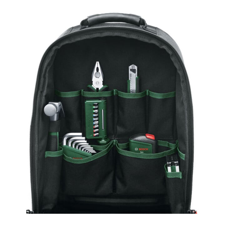 Bosch Handwerkzeuge Werkzeugrucksack-Set 60-teilig