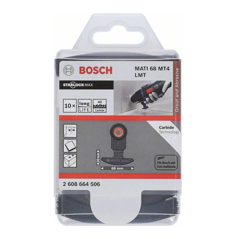 Bosch hardmetalen RIFF segmentzaagblad MATI 68 MT4 30 x 68 mm