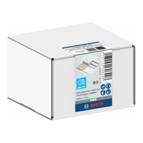 Bosch hardmetalen stockeerplaat 50 x 50 mm 5 x 5