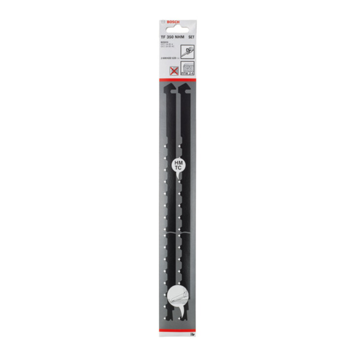Bosch hardmetalen zaagbladset TF 350 NHM, diverse materialen (hardmetaal)