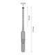 Bosch Hartmetall-Hammerbohrer EXPERT„7X“ SDS-plus,⌀xganze Länge: 5X115mm