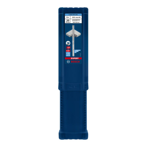 Bosch Hartmetall-Hammerbohrer SDS-max EXPERT„8X“ SDS-max,⌀xganze Länge: 20X320mm