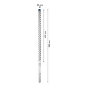 Bosch Hartmetall-Hammerbohrer SDS-max EXPERT„8X“ SDS-max,⌀xganze Länge: 20X520mm-5