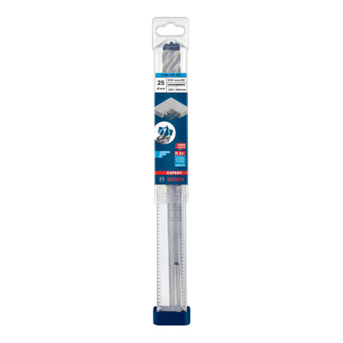 Bosch Hartmetall-Hammerbohrer SDS-max EXPERT„8X“ SDS-max,⌀xganze Länge: 25X320mm