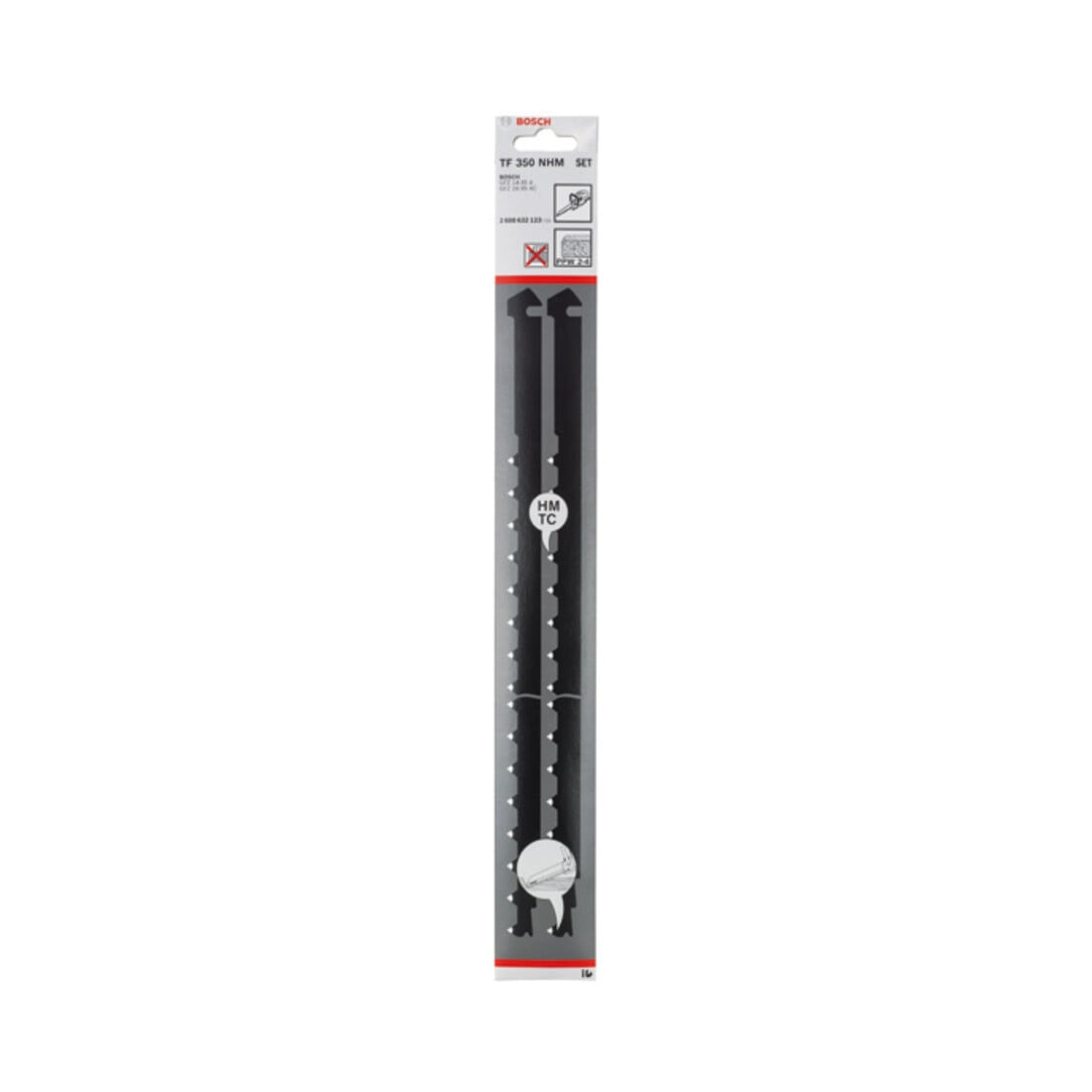 Bosch Hartmetall-Sägeblattsatz TF 350 NHM, Diverse Materialien (Hartmetall)