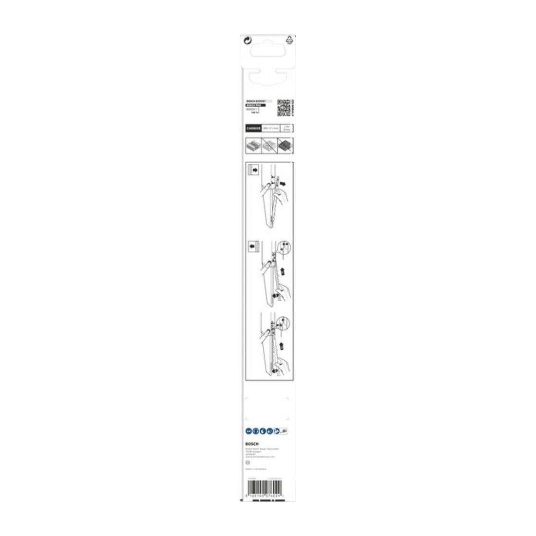 Bosch Hartmetall-Sägeblattsatz TF 350 NHM, Diverse Materialien (Hartmetall)