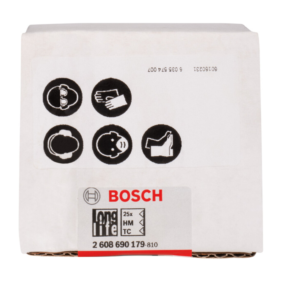 Bosch Hartmetallstockerplatte 50 x 50 mm 5 x 5