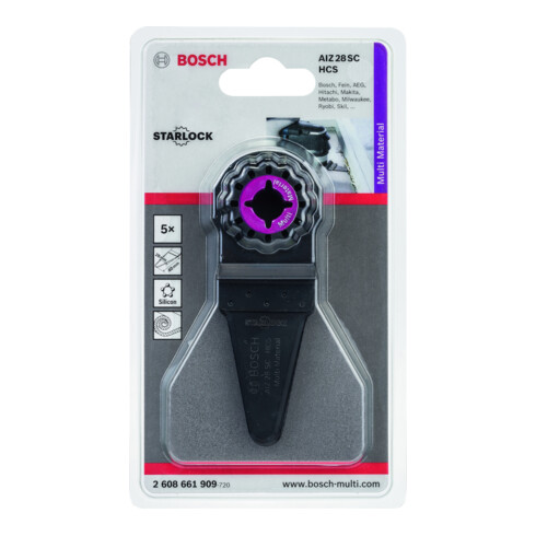 Bosch HCS Coupe-joints AIZ 28 SC VE 5 pièces Starlock