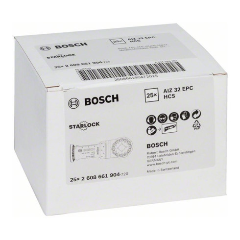 Bosch HCS invalcirkelzaagblad AIZ 32 EPC hout 50 x 32 mm