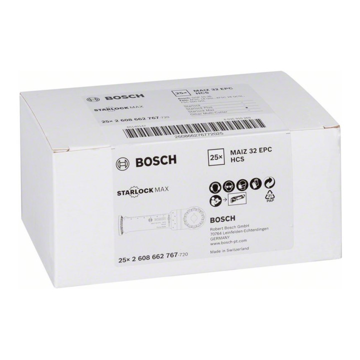 Bosch HCS invalcirkelzaagblad MAIZ 32 EPC Hout 80 x 32 mm