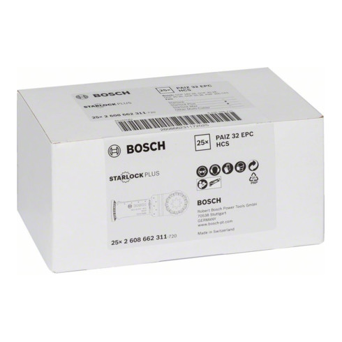 Bosch HCS invalcirkelzaagblad PAIZ 32 EPC hout 60 x 32 mm