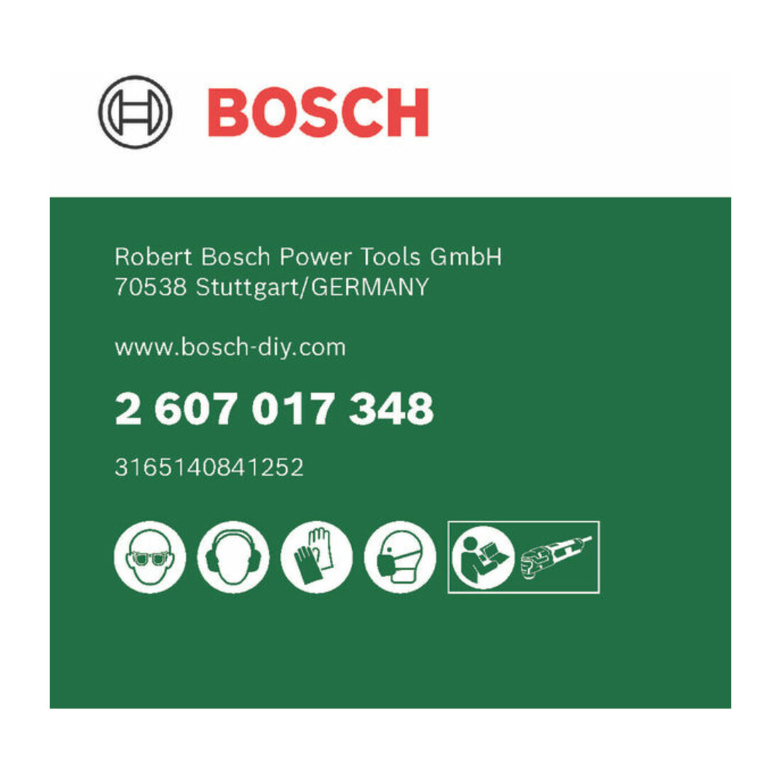 Bosch HCS-schraper Starlock, multimateriaal