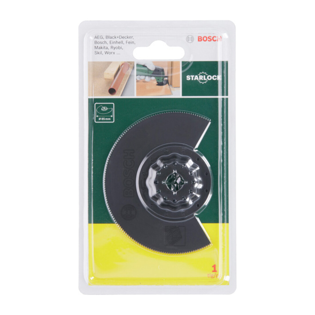Bosch HCS segmentzaagblad Starlock, hout