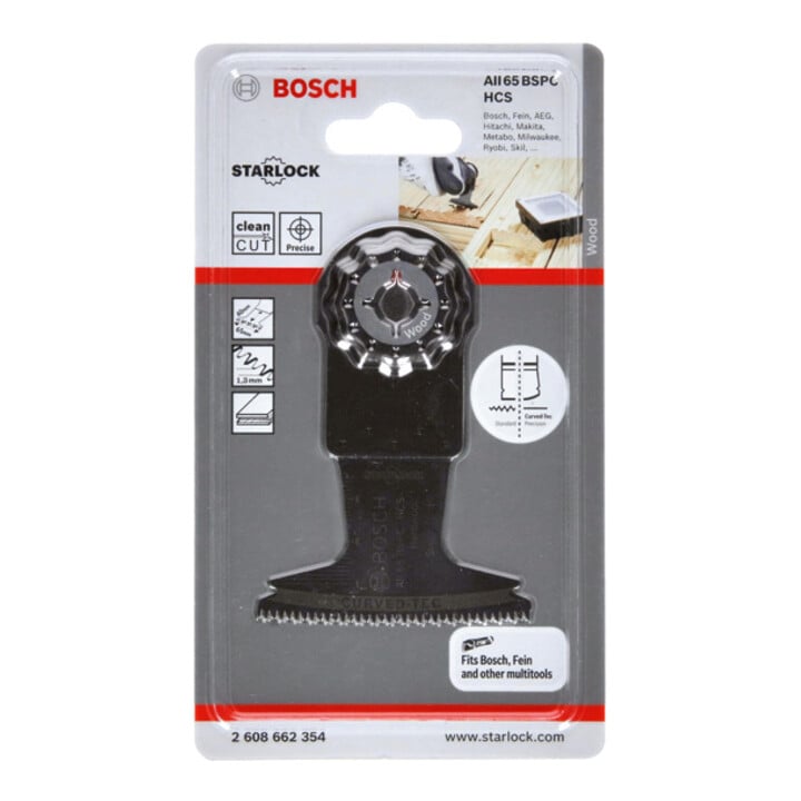 Bosch HCS Tauchsägeblatt AII 65 BSPC Hard Wood, 40 x 65 mm