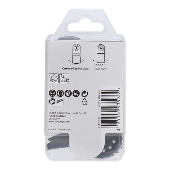 Bosch HCS Tauchsägeblatt AII 65 BSPC Hard Wood, 40 x 65 mm