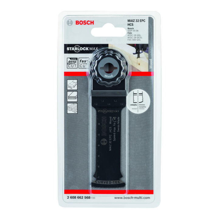 Bosch HCS Tauchsägeblatt MAIZ 32 EPC Wood, 80 x 32 mm
