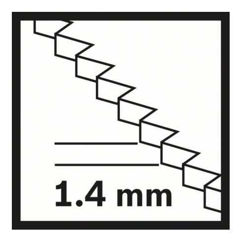 Bosch HCS Tauchsägeblatt PAIZ 32 EPC Wood, 60 x 32 mm, DIY