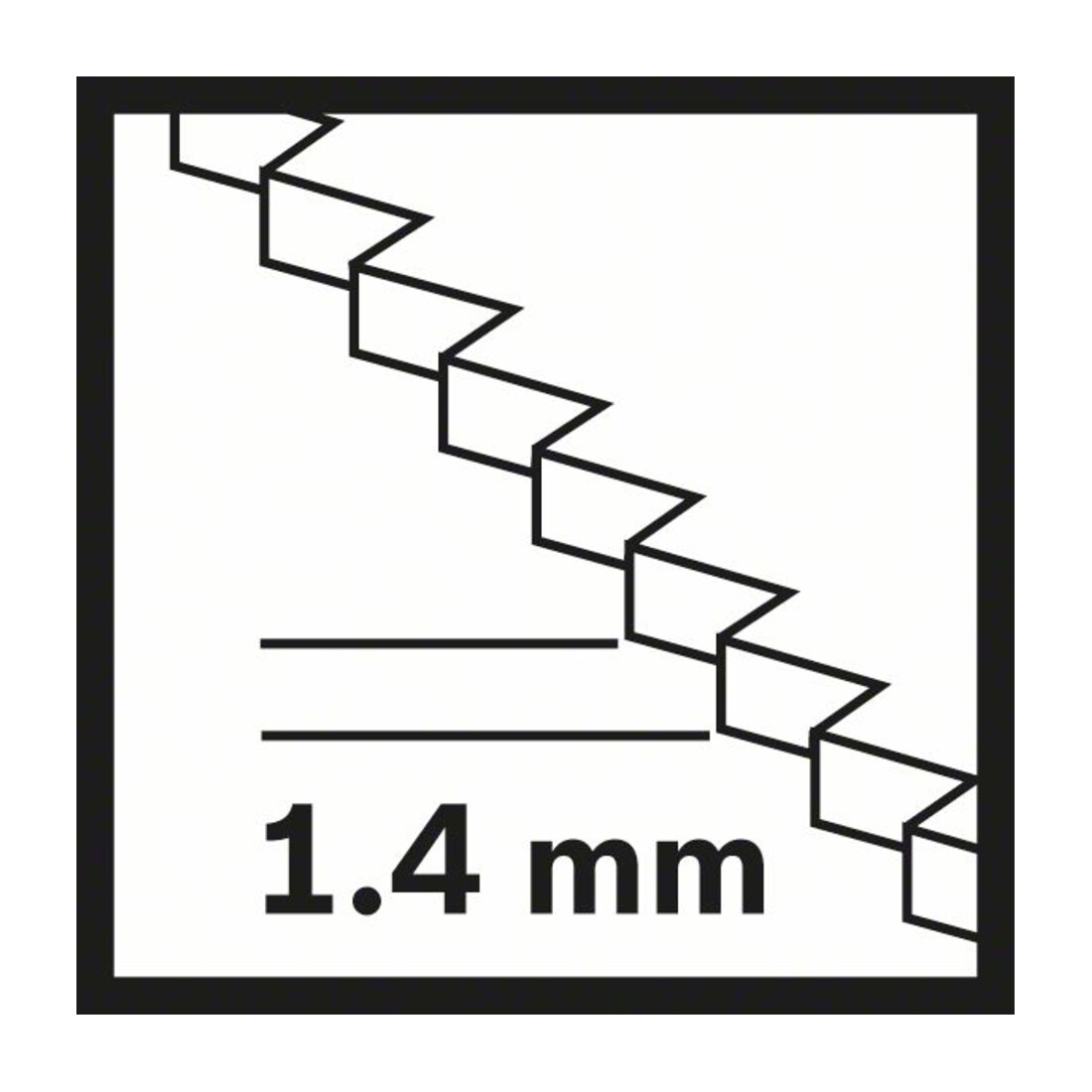 Bosch HCS Tauchsägeblatt PAIZ 32 EPC Wood, 60 x 32 mm, DIY