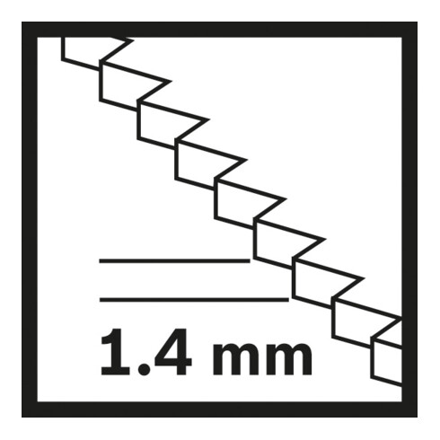 Bosch HCS Tauchsägeblatt PAIZ 32 EPC Wood, 60 x 32 mm, DIY