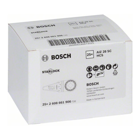 Bosch HCS universele voegensnijmachine AIZ 28 SC 40 x 28 mm