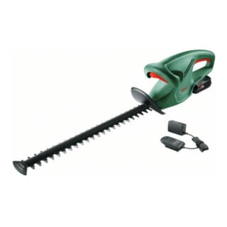 Bosch Heckenschere EasyHedgeCut 18-45 mit 1x Akkupack, Ladegerät,Messerabdeckung