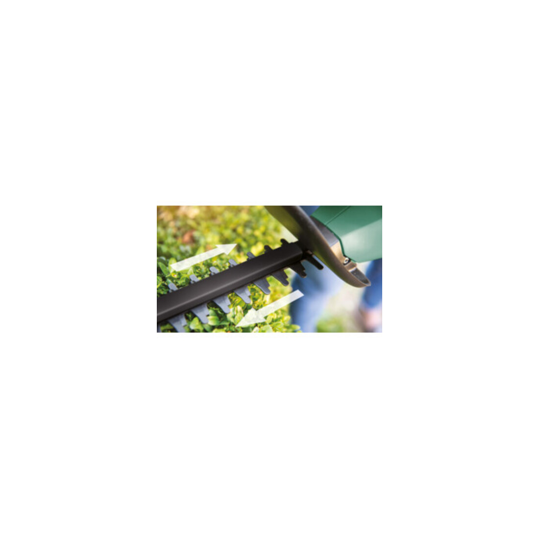 Bosch Heckenschere EasyHedgeCut 18-45 mit 1x Akkupack, Ladegerät,Messerabdeckung