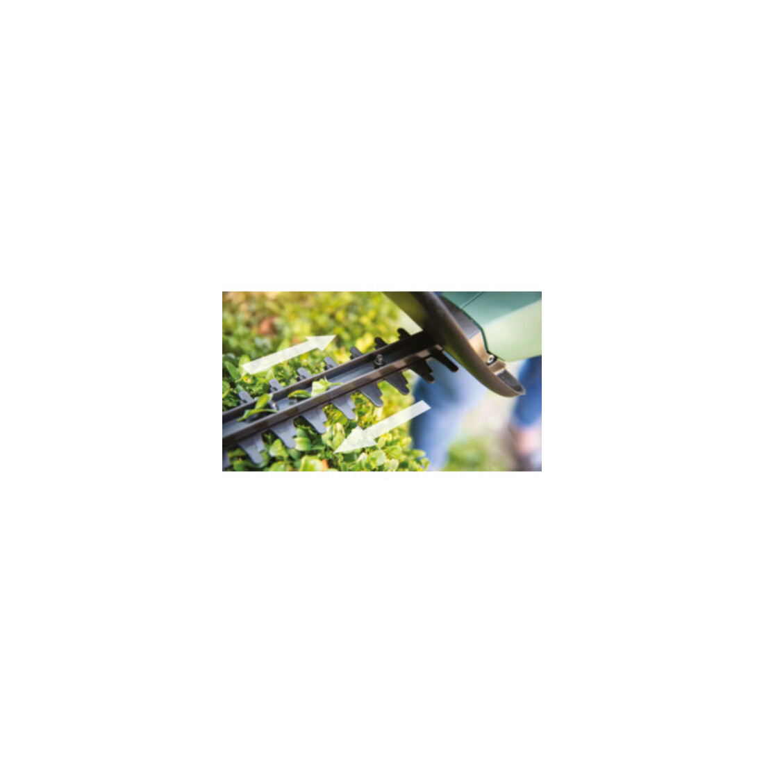 Bosch Heckenschere EasyHedgeCut 18-45 mit 1x Akkupack, Ladegerät,Messerabdeckung