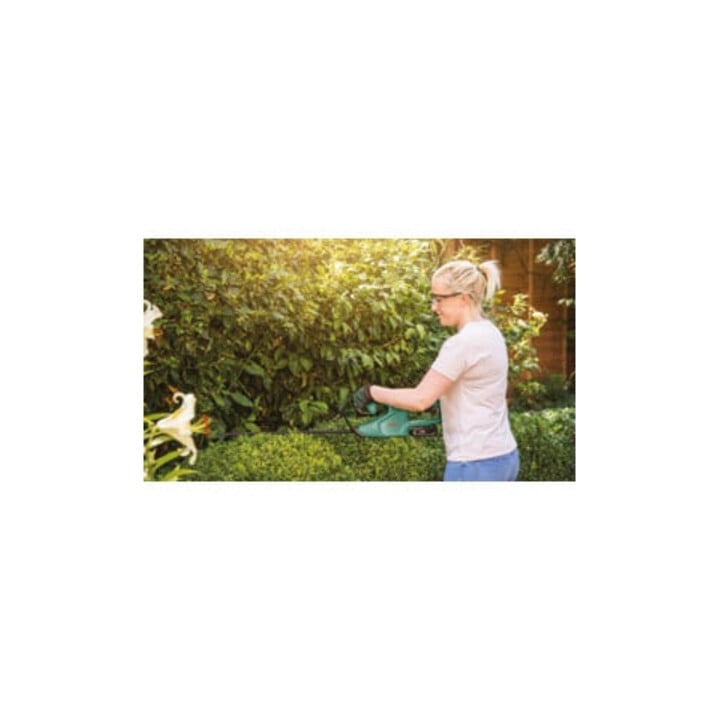 Bosch Heckenschere EasyHedgeCut 18-45 mit Messerabdeckung